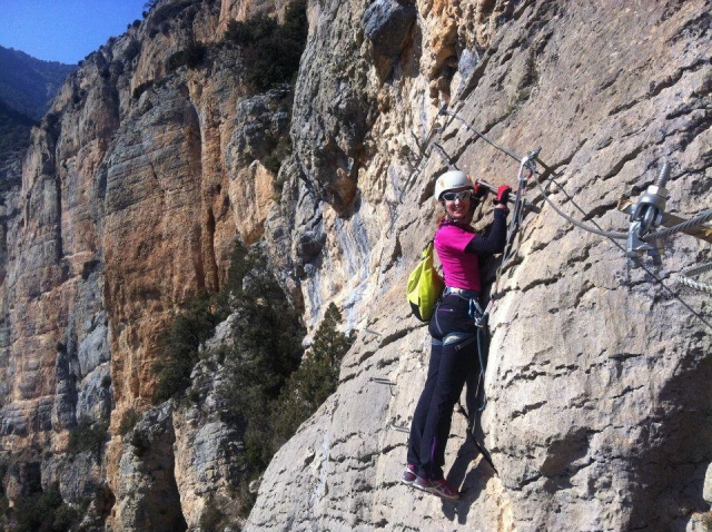 Spaßiger Klettersteig 